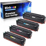 E-Z Ink (TM) Compatible Toner Cartridge Replacement for Samsung 504 504S CLT-K504S CLT-504S CLT-M504S CLT-C504S CLT-Y504S to Use with SL-C1860FW SL-C1810W CLP-415NW CLX-4195FW (4 Pack)