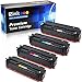 E-Z Ink (TM) Compatible Toner Cartridge Replacement for Samsung 504 504S CLT-K504S CLT-504S CLT-M504S CLT-C504S CLT-Y504S to Use with SL-C1860FW SL-C1810W CLP-415NW CLX-4195FW (4 Pack)