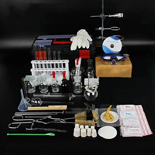 ⛵ SYYP/Laboratory Equipment Distillation Chemistry Experiment Tool Set Glass Ware Tube Flask Experimental Glassware Kit Y0422