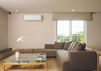 Mszfe09na Muzfe09na Mitsubishi Mr Slim 9 000 Btu 26 Seer Heat Pump Hyper Heating Single Zone Ductless Mini Split Air Conditioner Amazon Ca Home Kitchen