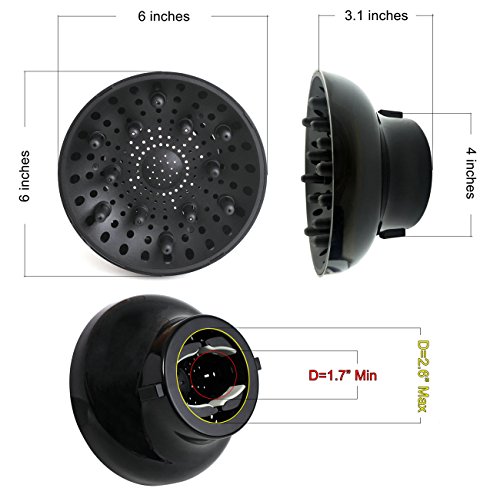 Hairizone-Universal-Hair-Diffuser-Adaptable-for-Blow-Dryers-with-D-17-Inch-to-26-Inch-for-Curly-or-Wavy-Hair-Shiny-Black