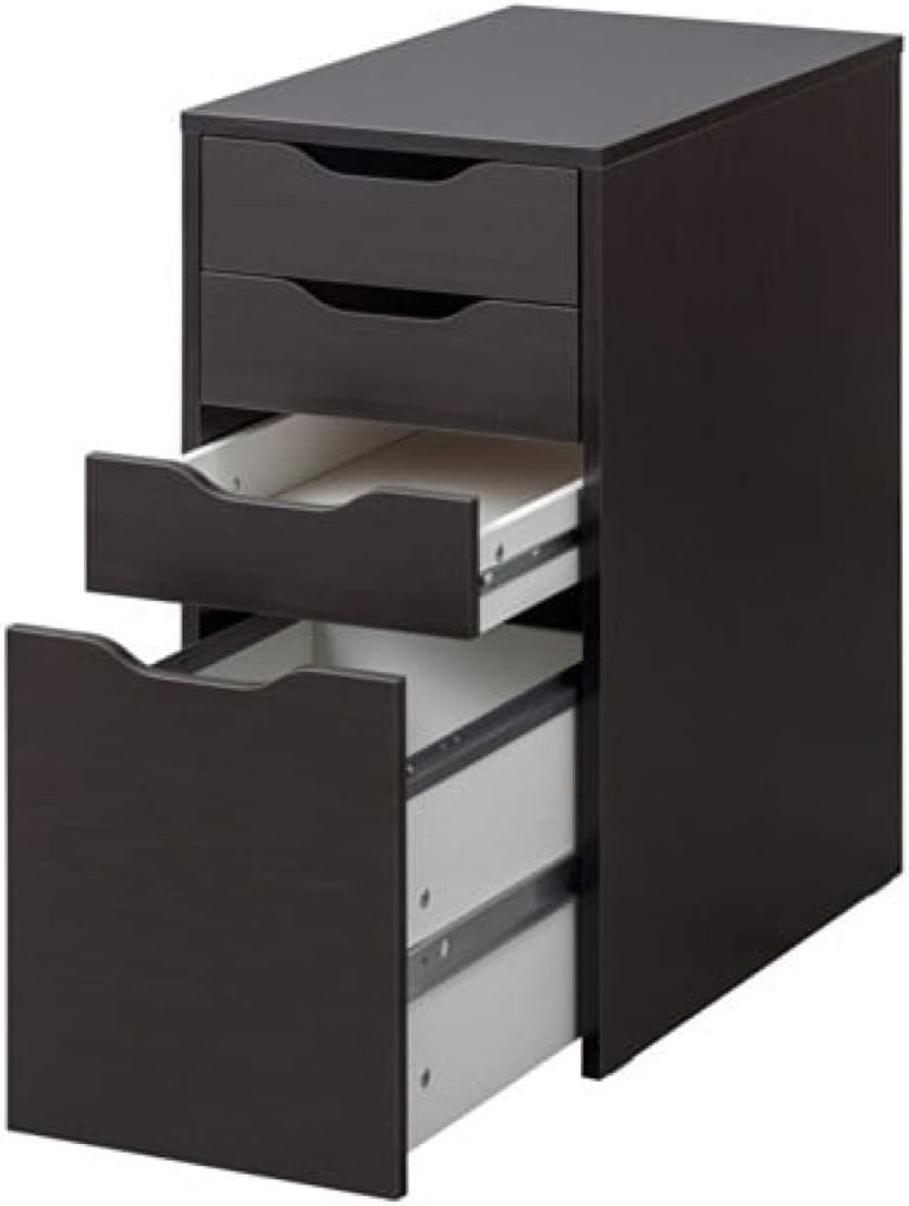 ikea alex drawer unit on Amazon Com Ikea Alex Drawer Unit Drop File Storage Black Brown 903 730 38 Size 14 1 8x27 1 2 Home Kitchen