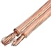 Amazon Basics 14-Gauge Audio Stereo Speaker Wire Cable - 100 Feet, Light Brown