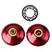 Beboo God of Death Unresponsive YoYo Professional Bearing Alloy Aluminum Yo Yo SmartU SU-02 Red