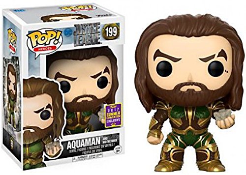 Funko – Justice League Aquaman Pop Vinyl Figure 199 W 