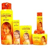 Carotone Light & Natural Brightening SET (5-PACK)Lotion, Cream, Tube, Oil, Soap
