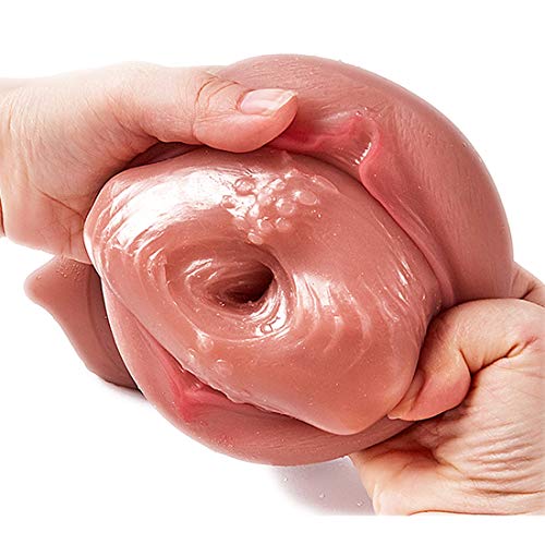Einkyou 1.41Pounds Lifelike Size Entiity Silicone Live Doll Full Size Women Body Torso - Realistic 3D Men Male Adult Toy with 2 Elastic Channels Realistic Shape Tan