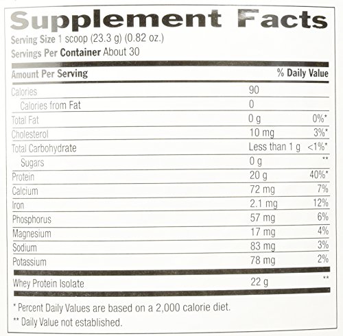 Biochem Ultimate 100 % Whey protein, Natural, 24.6-Ounce Can