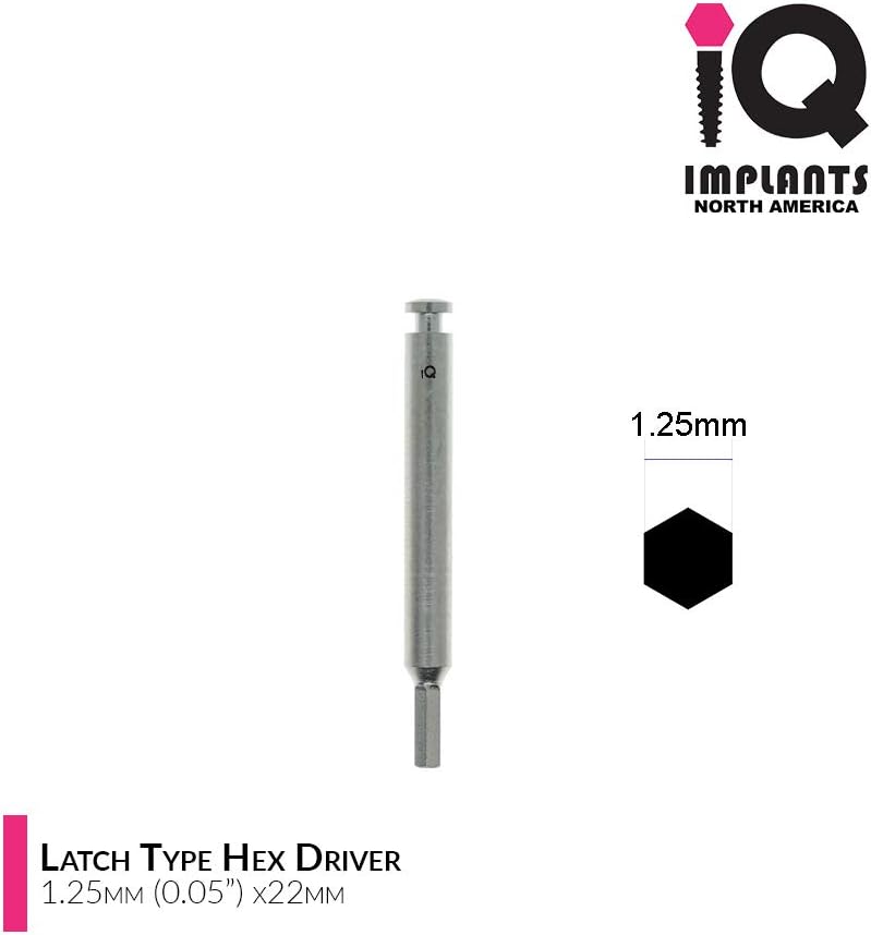 Hex Driver Latch Type for Low Speed, 1.25mm (0.05"), Short