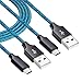 Android Charger Cable, Cebkit 2 Pack 6ft Fast Charging Charge Micro USB 2.0 Long Braided Cord Phone Charging Cable Compatible for Samsung Galaxy J3 J7 S6 S7 Edge, J3 Emerge, Tab S3 S2, LG Stylo 2 3
