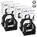 LD Compatible Amano CE-319252 Set of 4 Black Printer Ribbon Cartridges for use in Amano MRX-35, AS1000, BX1500, BX1600, BX1800, & BX2000