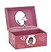 Jewelkeeper Girl's Musical Jewelry Storage Box with Dancing Ballerina, Pretty Hearts Design, Swan Lake Tune