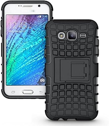 Trimanav Back Cover for Samsung Galaxy J5 (Black, Shock Proof, Rubber, Plastic)