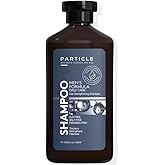 Particle Hair Thickening Shampoo for Men, Men’s Shampoo, Cleansing Formula Made with Biotin, Capixyl, Redensyl, Ginseng and Green Tea Extract for Hair Strength Support, Paraben Free, 400 mL