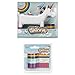NPW-USA Unicorn Tape Dispenser Bundle with Extra Rolls of Rainbow Tape, Unicorn Tape, and Glitter Tape.