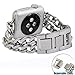 NO1seller Top Band Compatible for Apple Watch Series 7 6 SE 5 4 40mm 41mm 44mm 45mm Series 3 2 1 38mm 42mm Women Men, Wristband Strap