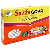 Goya Sazon Con Azafran - 3.52 oz