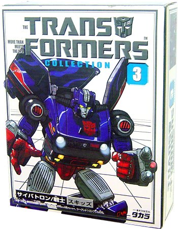 Transformers Takara Re-Issue Collector's Series #3 Skids