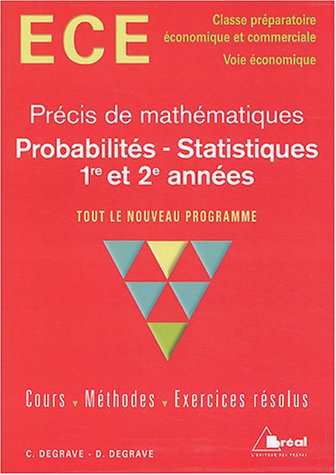 Probabilités, statistiques, [1re et 2e années]
