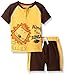 Boyzwear Baby Boys'' 2 piece tee with 3d applique and short