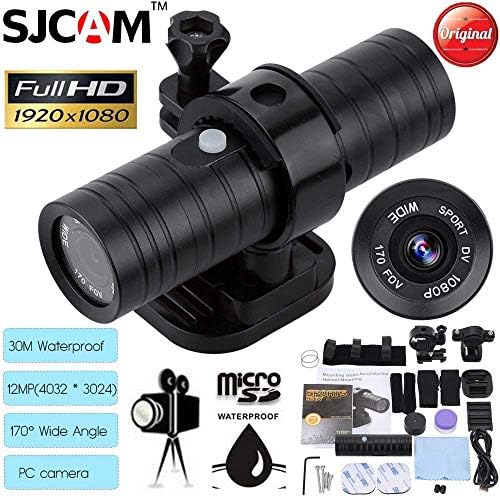 EPTEK@ 16GB TF Card+ HD 1080P H.264 30M Waterproof Helmet Sport Action Video Camera 170 Degree Lens HDMI AV-OUT Recording PC Camera Driving Recorder