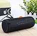 Middox Tech Rich Bass Series portable bluetooth 4.2 speaker with quality stereo sound 10-Hour Playtime, 33 ft bluetooth range 2000MaH wireless speaker for iPhone Ipad Samsung (Black RB)