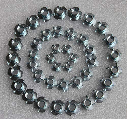 3 IEUYO+Pronged+Plated+Steel+T+Nut