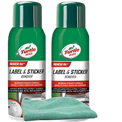 Buy Turtle Wax label & Sticker Remover 10 oz Bundle with ...