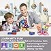 Magnetic Blocks, 110 PCS Magnetic Tiles for Kids, Magnetic Building Blocks Set Educational Toys for Boys and Girls