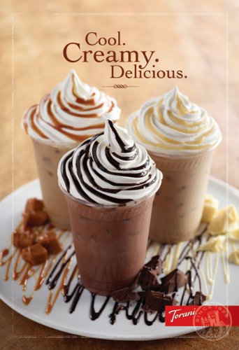 TORANI DARK CHOCOLATE SAUCE, 16.5-OUNCE SQUEEZE BOTTLES (PACK OF 6)