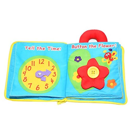 KMMall Soft Activity Books for Children Toddler Learning Story Book Life Education Sleep Books Baby Toys ,Baby Book , Cloth Book - Image 3
