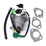 NIMTEK Carburetor Fits Honda GX390 5KW 13HP Chinese 188F Generator with Solenoid and Gaskets