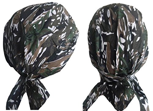 Camouflage Smokey Branch Skull Cap Doo Rag Mens Hunting Fishing Camo
