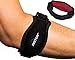 Sketon 2-Pack Tennis Elbow Brace with Compression Pad Elbow Brace Support for Tendonitis Tennis Elbow and Golfer's Elbow Pain with E-Book Color Red