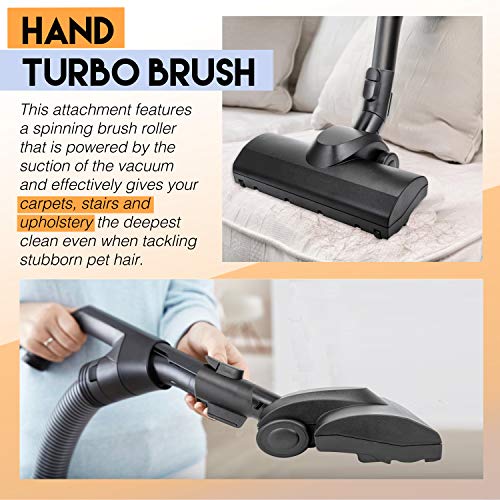 Splinova Miele Turbo Head Cleaner, Hand Attachment and Floor Tool