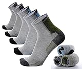 Unisex Socks Cotton 5-Pack Size 7-12 Athletic Ankle