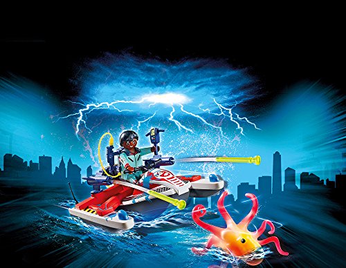 PLAYMOBIL Ghostbusters 9387 Zeddemore mit Aqua Scooter, Schwimmfähig, Ab 6 Jahren – Bild 2