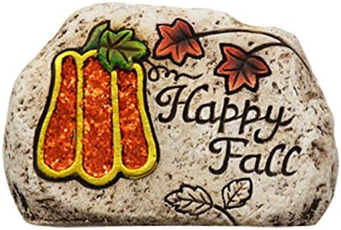 Fall Expressions Cement Garden Stones (Happy Fall)