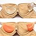 Antspirit Silicone Bra Inserts Breast Pads Push-up Chicken Cutlets Fake Boobs (Transparent 1)