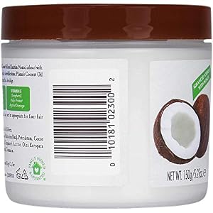 Palmers Kokosöl Feuchtigkeit Gro Hairdress – 155 Ml Glas (3er Pack), Für Trockenes Haar & Kopfhaut