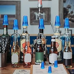 100 Pieces Translucent Liquor Pourer Covers