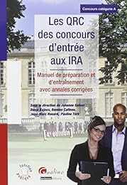 Les  QRC des concours d'entrée aux IRA