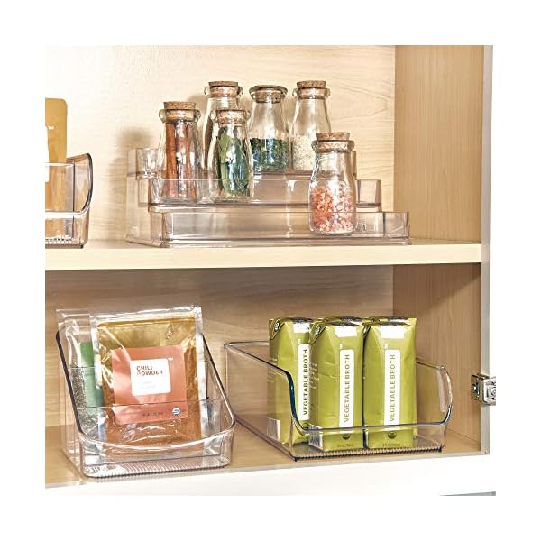 iDesign Fridge Organiser, Stackable Storage Container , Large BPA-free Clear Drawer Organizer for Kitchen, Fridge and…