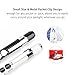 Opoway Nurse Penlight with Pupil Gauge Medical Pen Light for Nurses Doctors with Batteries Included 2ct. White and Black