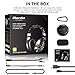 Bluedio A (Air) Stylish Wireless Bluetooth Headphones with Mic (Black)