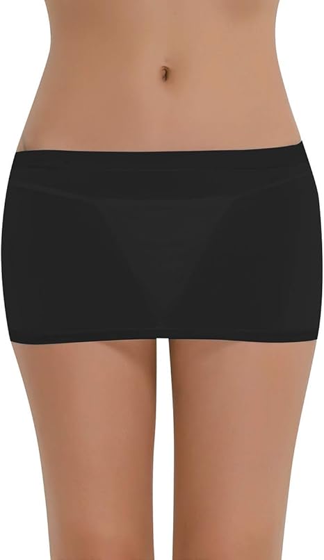 Sottoveste Donna Sexy Senza Spalline - Abito Corto Trasparente Bodycon Per Sera O Lingerie - Foto 6