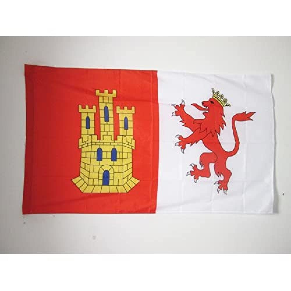 AZ FLAG - Province of Cáceres Flag - 3x5 Ft - Caceres Banner with Sleeve - 100% Polyester - Fade Resistant - Vivid Colors - 3' x 5' Feet - 150x90 Cm
