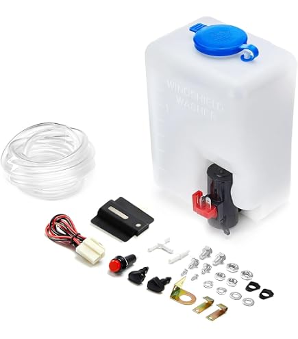 Direct Fit Windshield Washer Fluid Reservoir – Nissan Rogue Sport 2017-2022 – OE 28910-6MA1A – W/ Pump & Tube