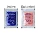 Dry & Dry 10 Gram [40 Packets] Blue Indicating(Blue to Pink) Silica Gel Packets Desiccant - Rechargeable Silica Packets, Silica Gel, Silica Gel Packs, Desiccant Pack