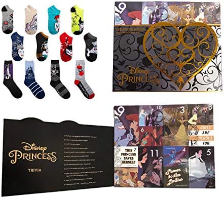 Disney Princess And Villians 12 Days Of Socks Advent Calendar Gift Set Womens Buy Online At Best Price In Uae Amazon Ae